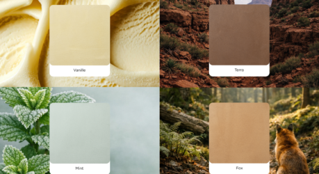 16 nieuwe MORTEX®-kleuren om materiaal, licht en ruimte opnieuw uit te vinden